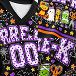 Chaotic Club Halloween School Supplies Sports Mesh Jersey