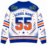 Chaotic Club Mascot Paw Spirit Game Day Cardigan