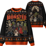 Chaotic Club Monster Season Spooky Friends Ugly Sweatshirt