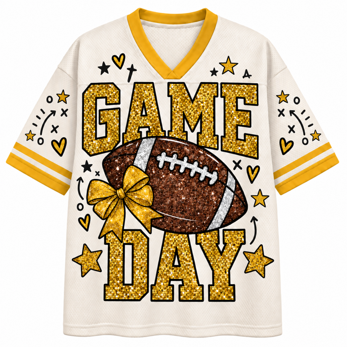 Chaotic Club Personalized Football Season Mesh Jersey