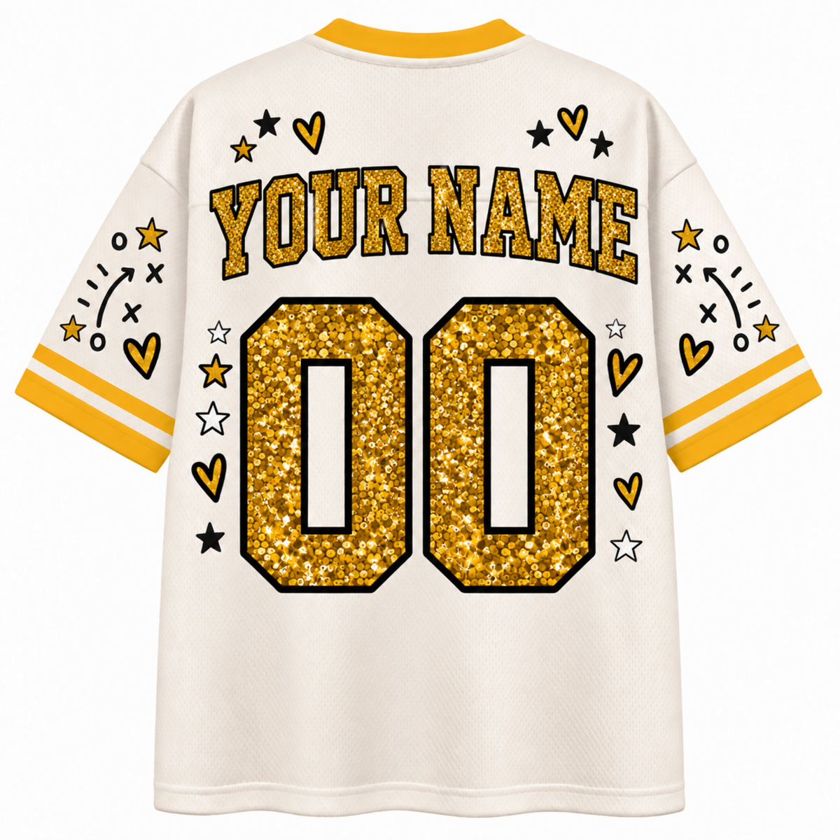 Chaotic Club Personalized Football Season Mesh Jersey