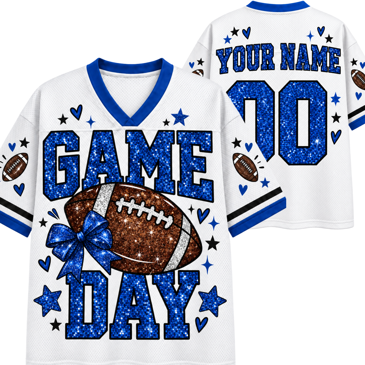 Chaotic Club Personalized Football Season Mesh Jersey