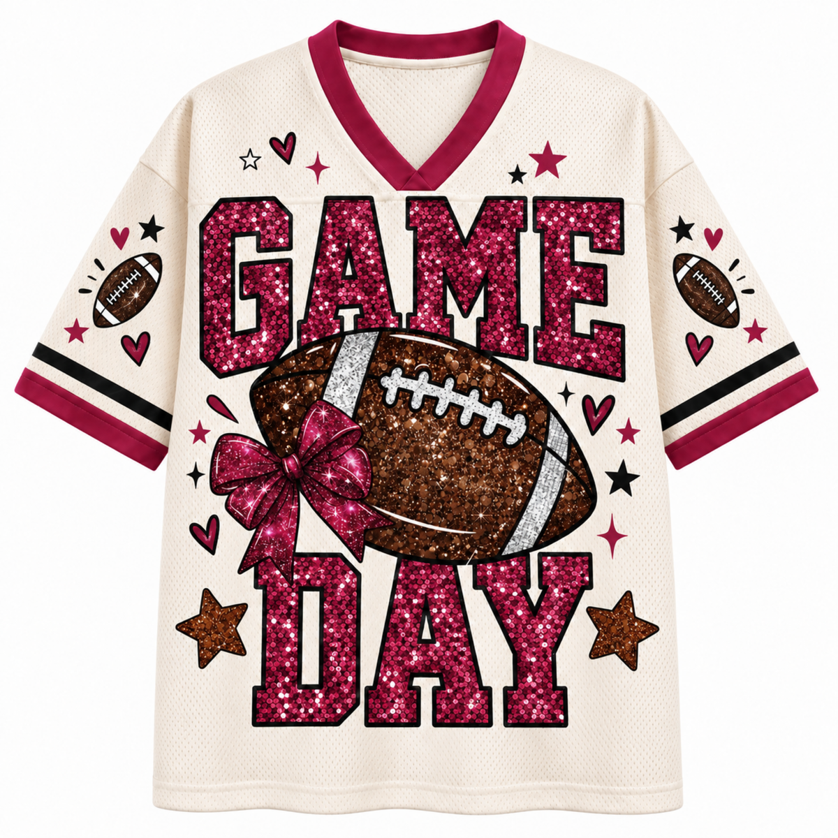 Chaotic Club Personalized Football Season Mesh Jersey