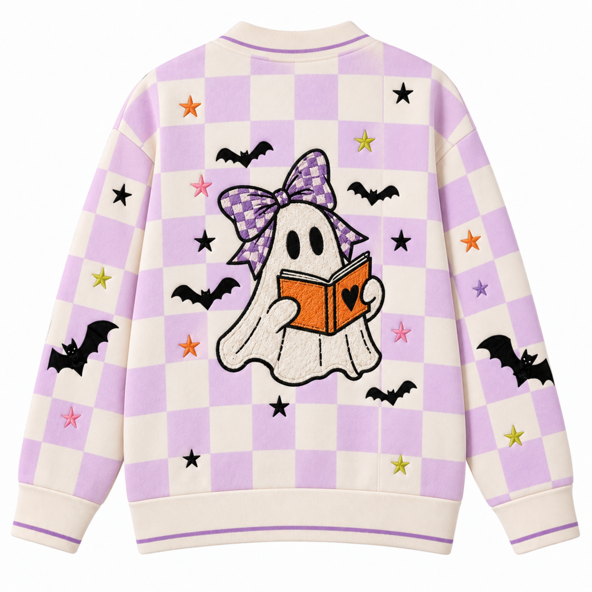 Chaotic Club Personalized Halloween Teacher Personalized Cardigan