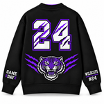 Chaotic Club Personalized Mascot Preppy Team Game Cardigan