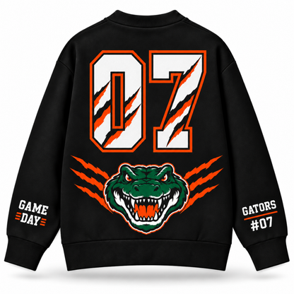 Chaotic Club Personalized Mascot Preppy Team Game Cardigan