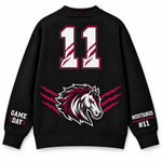 Chaotic Club Personalized Mascot Preppy Team Game Cardigan