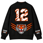 Chaotic Club Personalized Mascot Preppy Team Game Cardigan