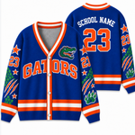 Chaotic Club Personalized Mascot School Spirit Star Cardigan