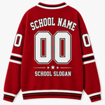 Chaotic Club Personalized School Name Team Cardigan