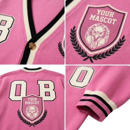 Chaotic Club Personalized School Name Team Cardigan