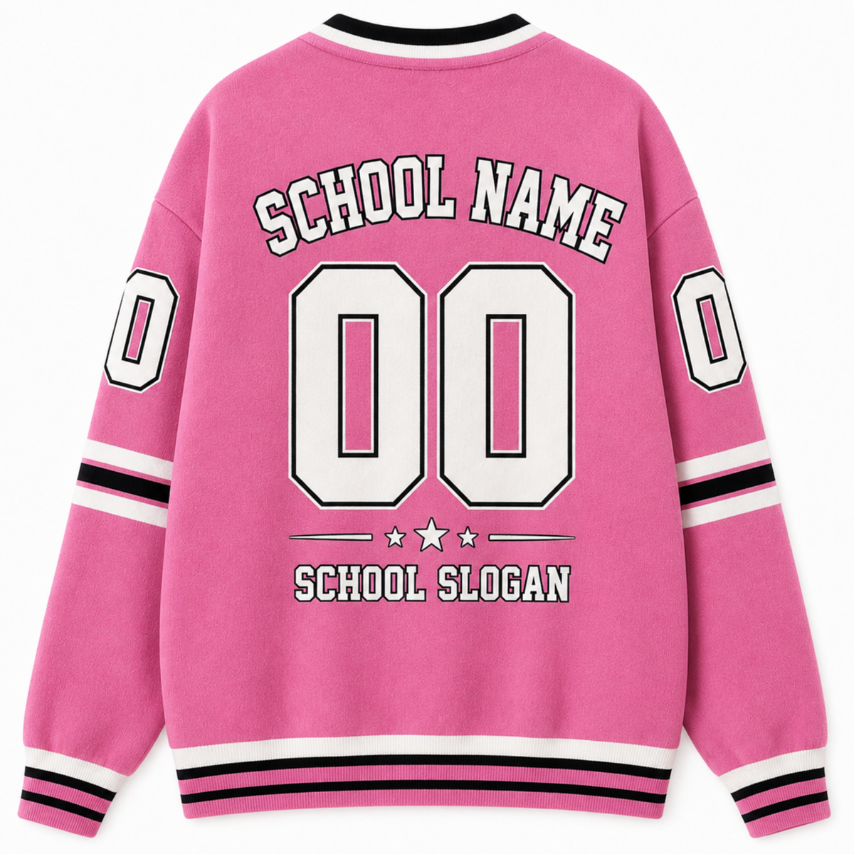 Chaotic Club Personalized School Name Team Cardigan