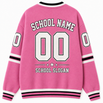 Chaotic Club Personalized School Name Team Cardigan