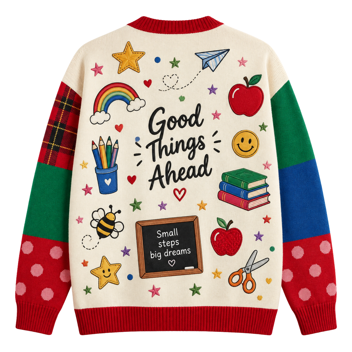 Chaotic Club Personalized Teacher Name Appreciation Cardigan