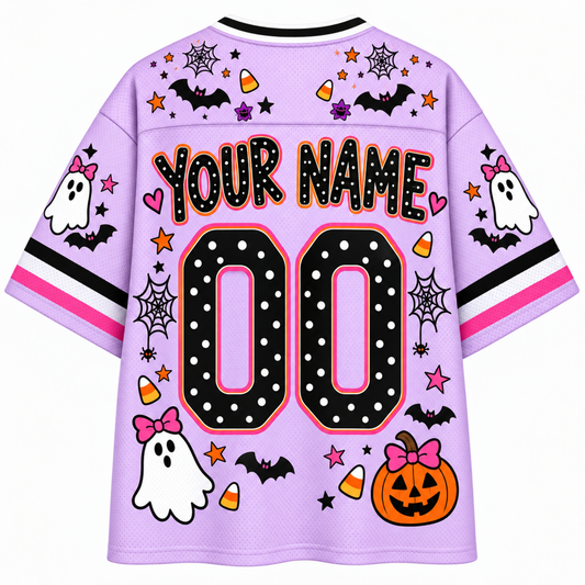 Chaotic Club Spook Me Teacher Halloween Mesh Jersey