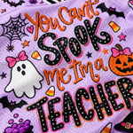 Chaotic Club Spook Me Teacher Halloween Mesh Jersey