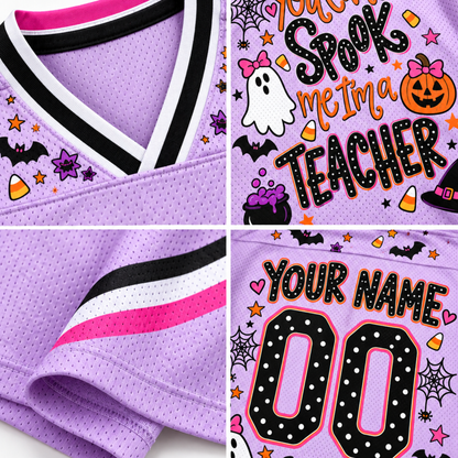 Chaotic Club Spook Me Teacher Halloween Mesh Jersey