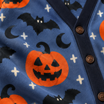 Chaotic Club Spooky Pumpkin Bats Knit Cardigan