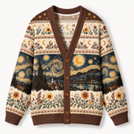 Chaotic Club Starry Night Sky Knit Cardigan