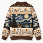 Chaotic Club Starry Night Sky Knit Cardigan