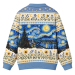 Chaotic Club Starry Night Sky Knit Cardigan