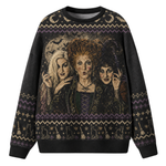 Chaotic Club Witch Sisters Halloween Ugly Sweatshirt