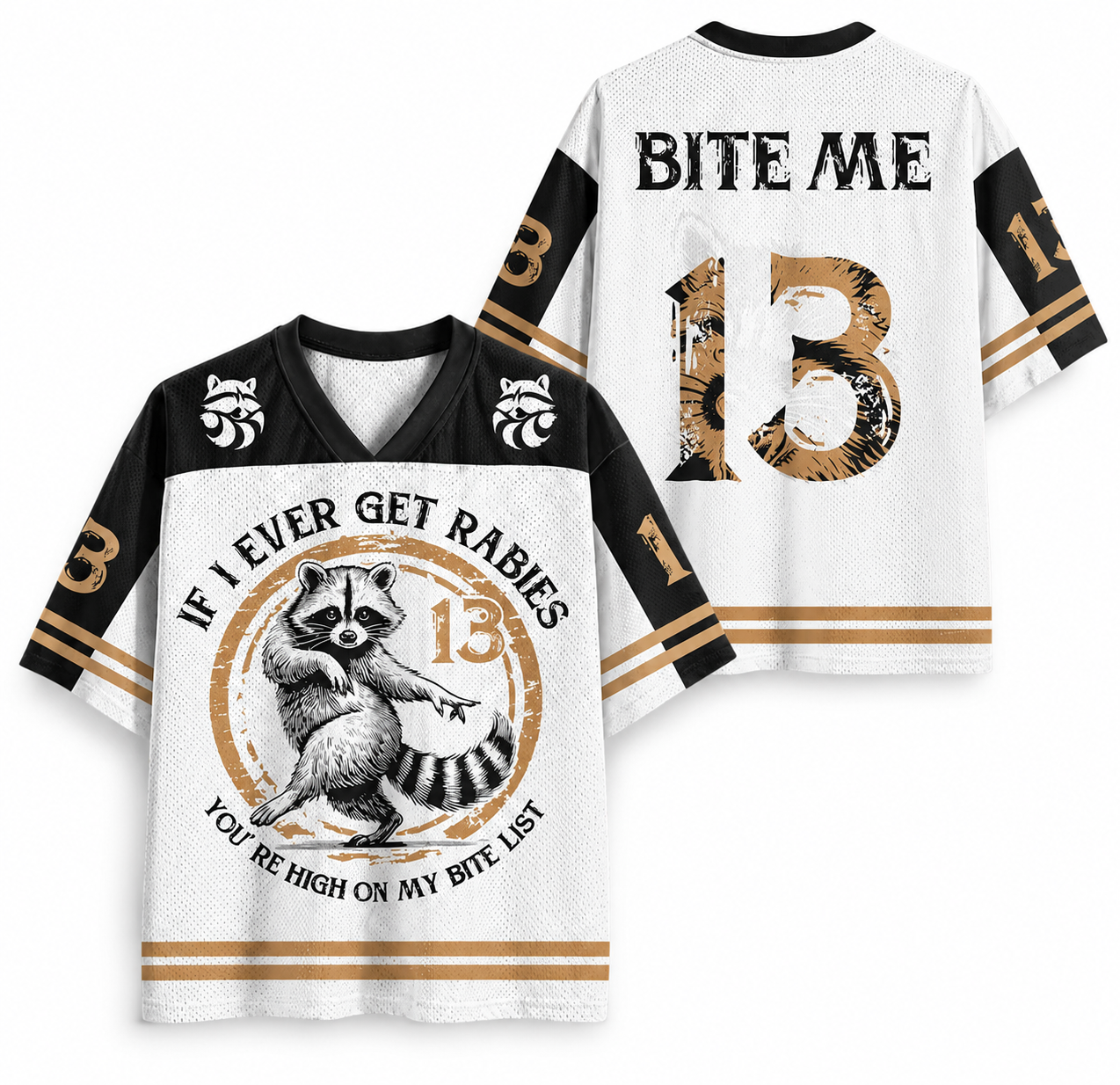 ChaoticClub If I Ever Get Rabies Mesh Jersey