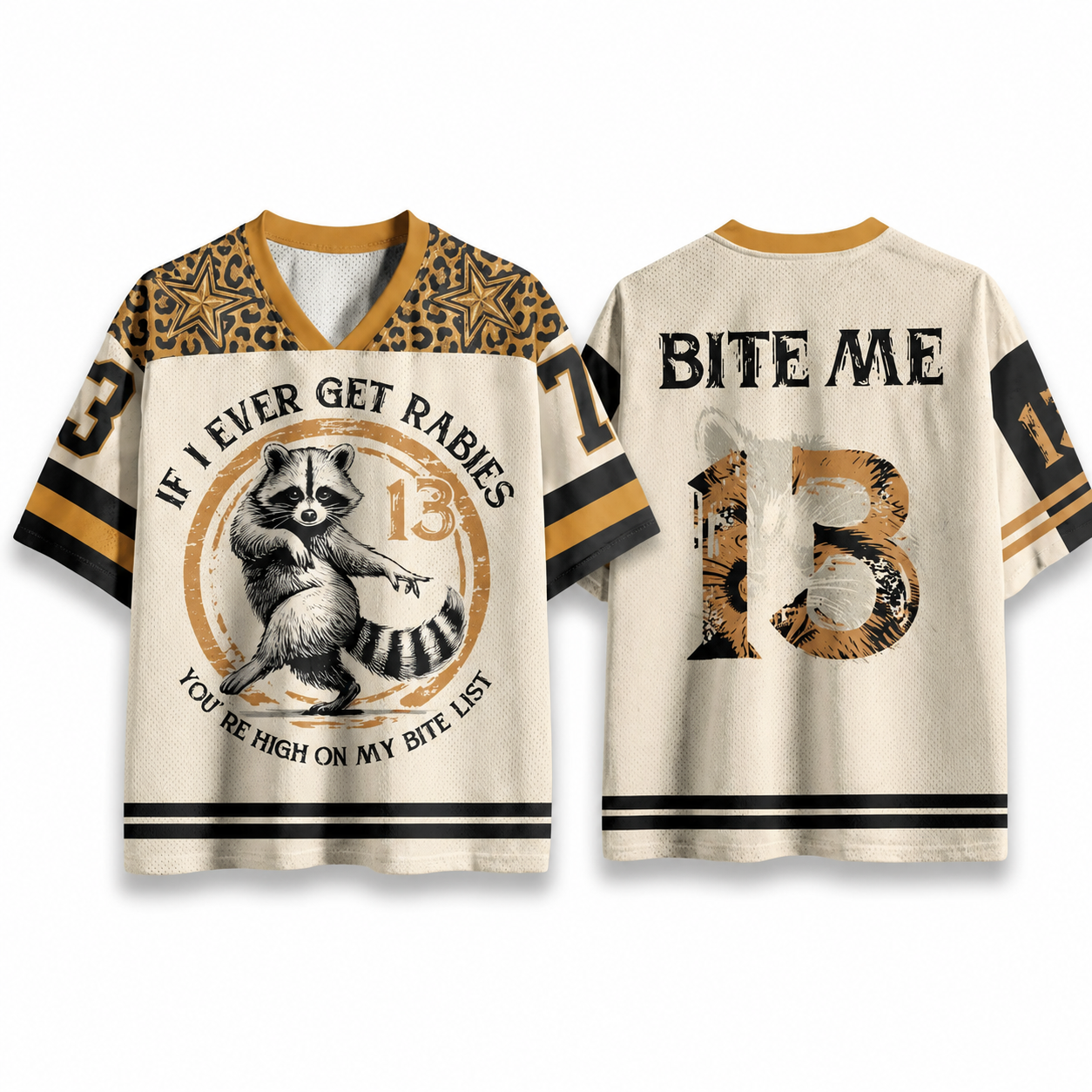 ChaoticClub If I Ever Get Rabies Mesh Jersey