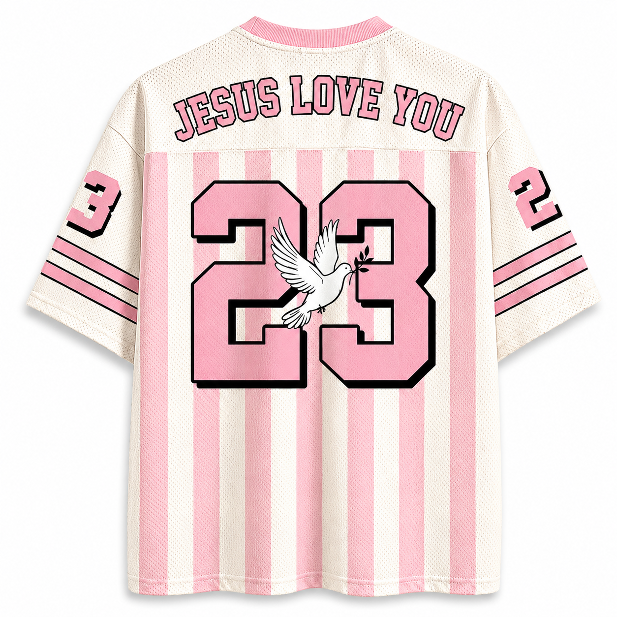 ChaoticClub First of All Jesus Thinks I'm A Delight Mesh Jersey
