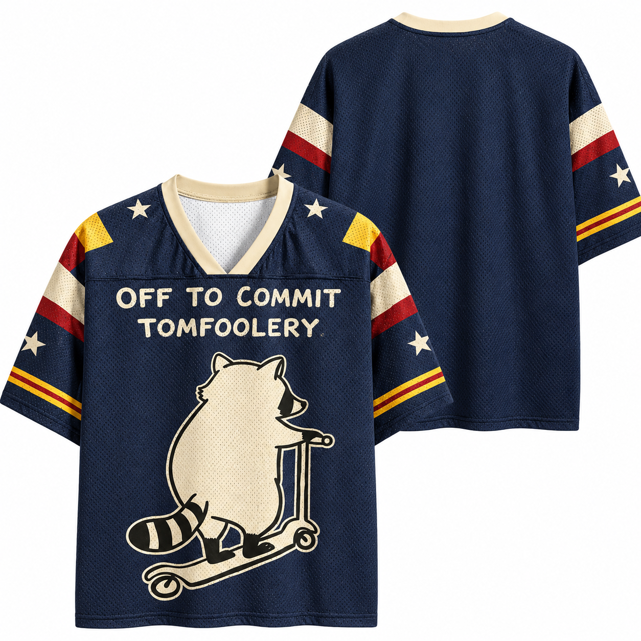 ChaoticClub Off To Commit Tomfoolery Mesh Jersey