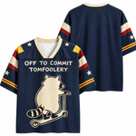 ChaoticClub Off To Commit Tomfoolery Mesh Jersey