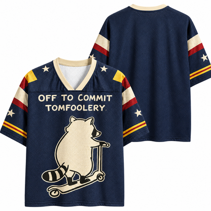 ChaoticClub Off To Commit Tomfoolery Mesh Jersey