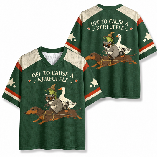 ChaoticClub Off To Cause A Kerfuffle Mesh Jersey