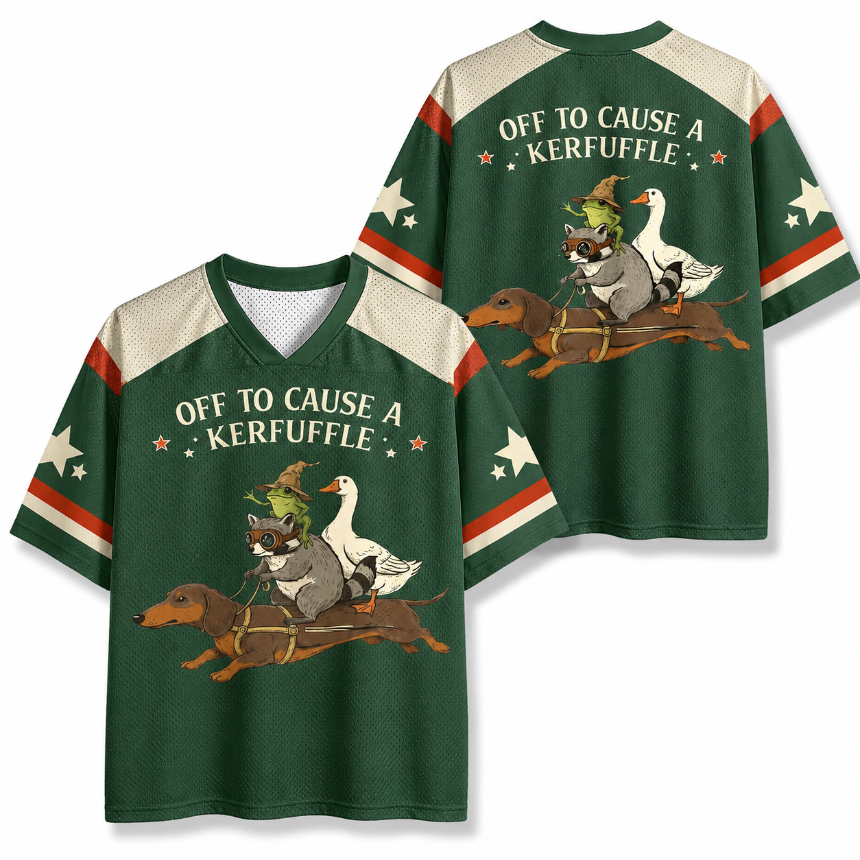 ChaoticClub Off To Cause A Kerfuffle Mesh Jersey