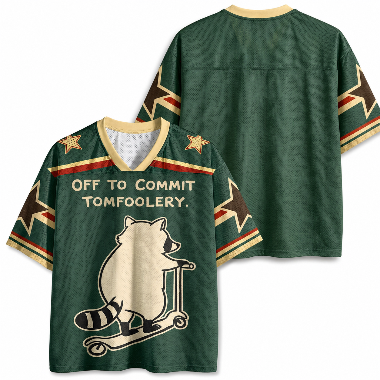 ChaoticClub Off To Commit Tomfoolery Mesh Jersey