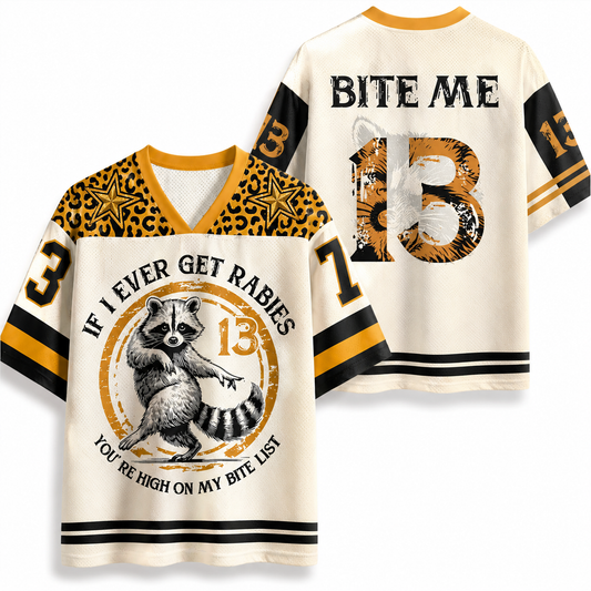 ChaoticClub If I Ever Get Rabies Mesh Jersey