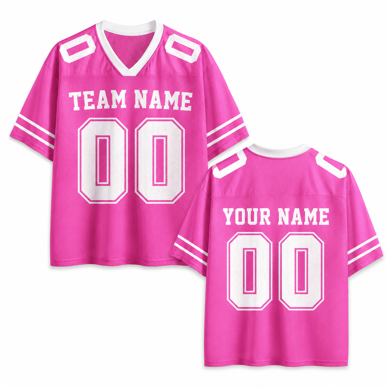ChaoticClub Personalized Team Name & Number Mesh Jersey