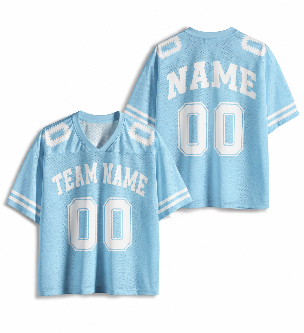 ChaoticClub Personalized Team Name & Number Mesh Jersey