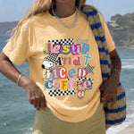 ChaoticClub Summer Jesus and Ice Coffee Neon T-shirt