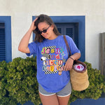 ChaoticClub Summer Jesus and Ice Coffee Neon T-shirt
