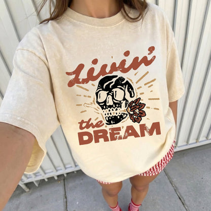 ChaoticClub Livin' the Dream Washed T- shirt