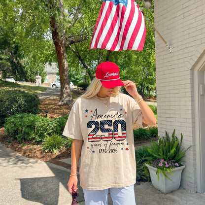 ChaoticClub 250th Anniversary USA Washed T-Shirt