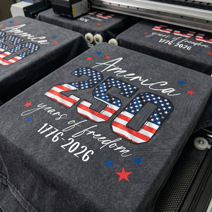 ChaoticClub 250th Anniversary USA Washed T-Shirt