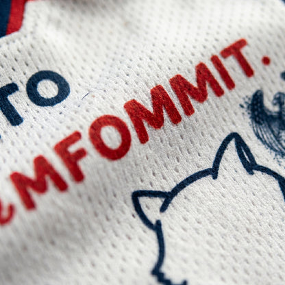 ChaoticClub Off To Commit Tomfoolery Raccoon USA Mesh Jersey