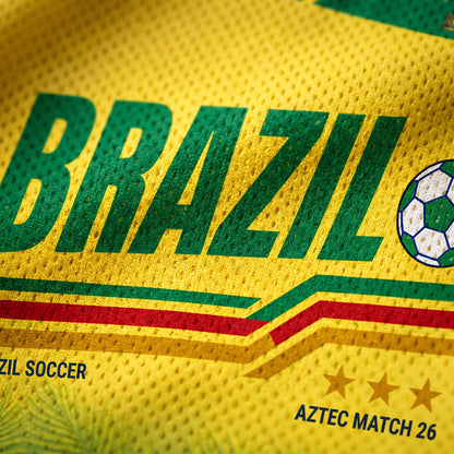 ChaoticClub Brazil Soccer Personalized Mesh Jersey