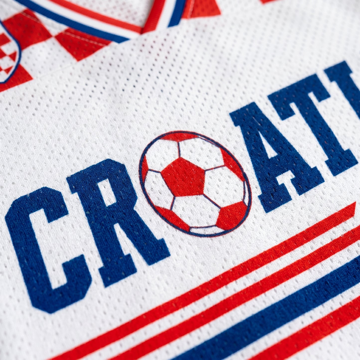 ChaoticClub Croatia Soccer Personalized Mesh Jersey