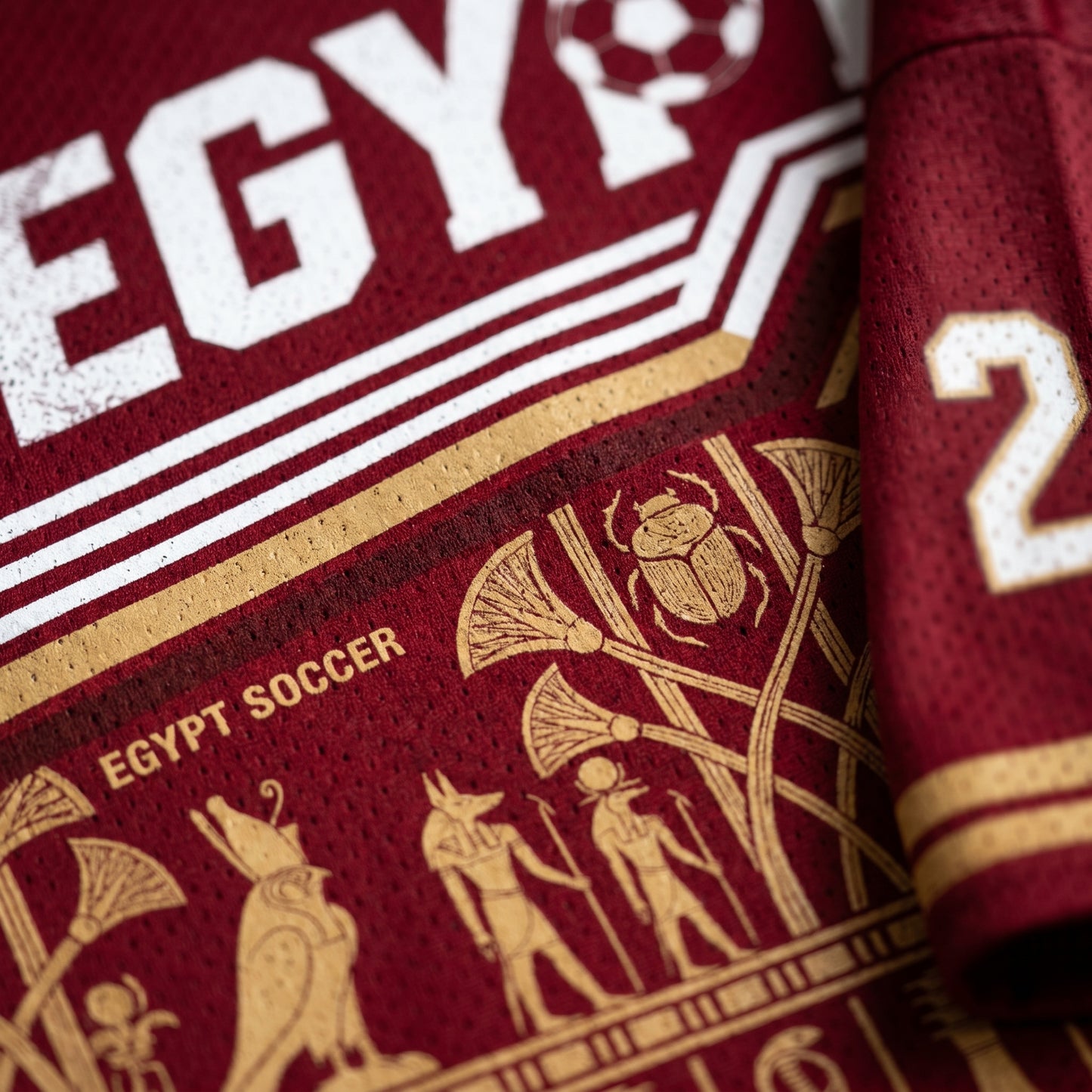 ChaoticClub Egypt Soccer Personalized Mesh Jersey