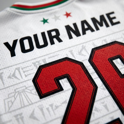 ChaoticClub Iraq Soccer Personalized Mesh Jersey