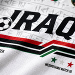 ChaoticClub Iraq Soccer Personalized Mesh Jersey