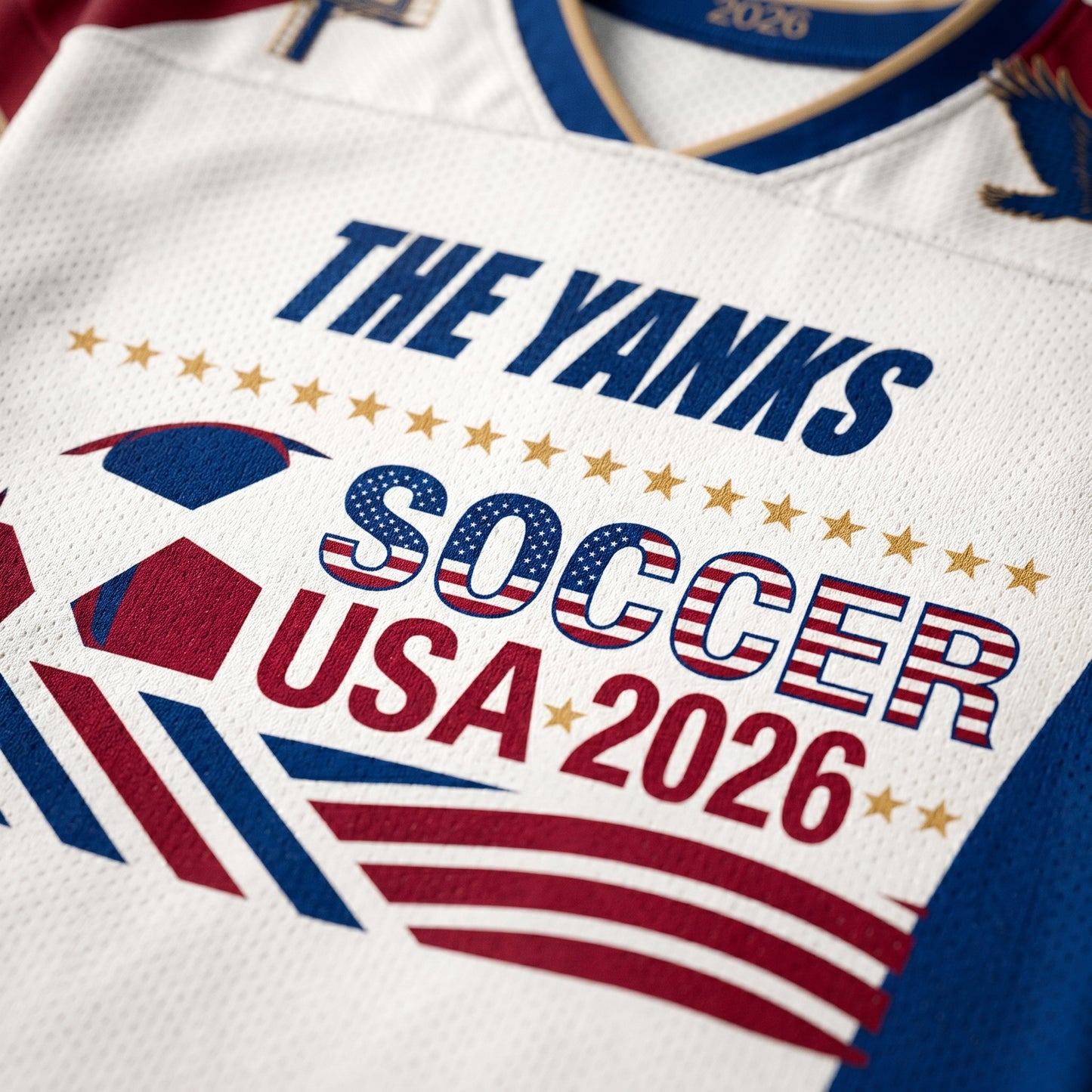 ChaoticClub SOCCER USA 2026 Vinatage Mesh Jersey